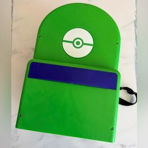 Pokemon Bright Green Play Backpack with 13 figurines